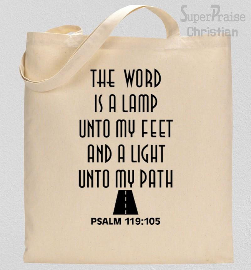 Loved Tote Bag - 100% Cotton with Bible-Inspired Verse – Living Words