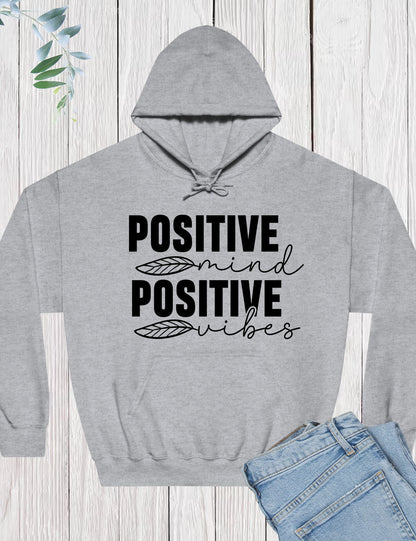 Positive Mind Positive Vibes Christian Hoodie