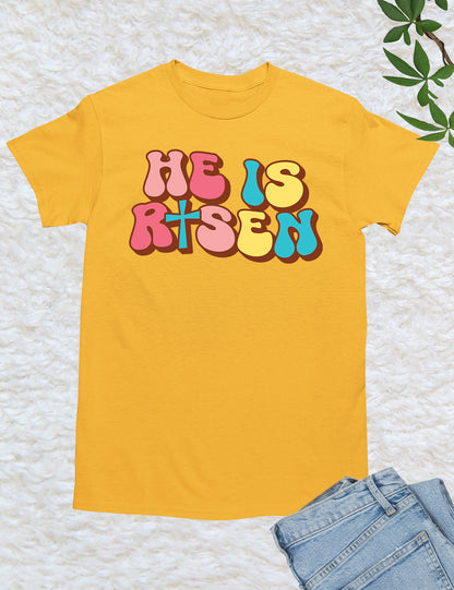 He is Risen Christian T Shirts