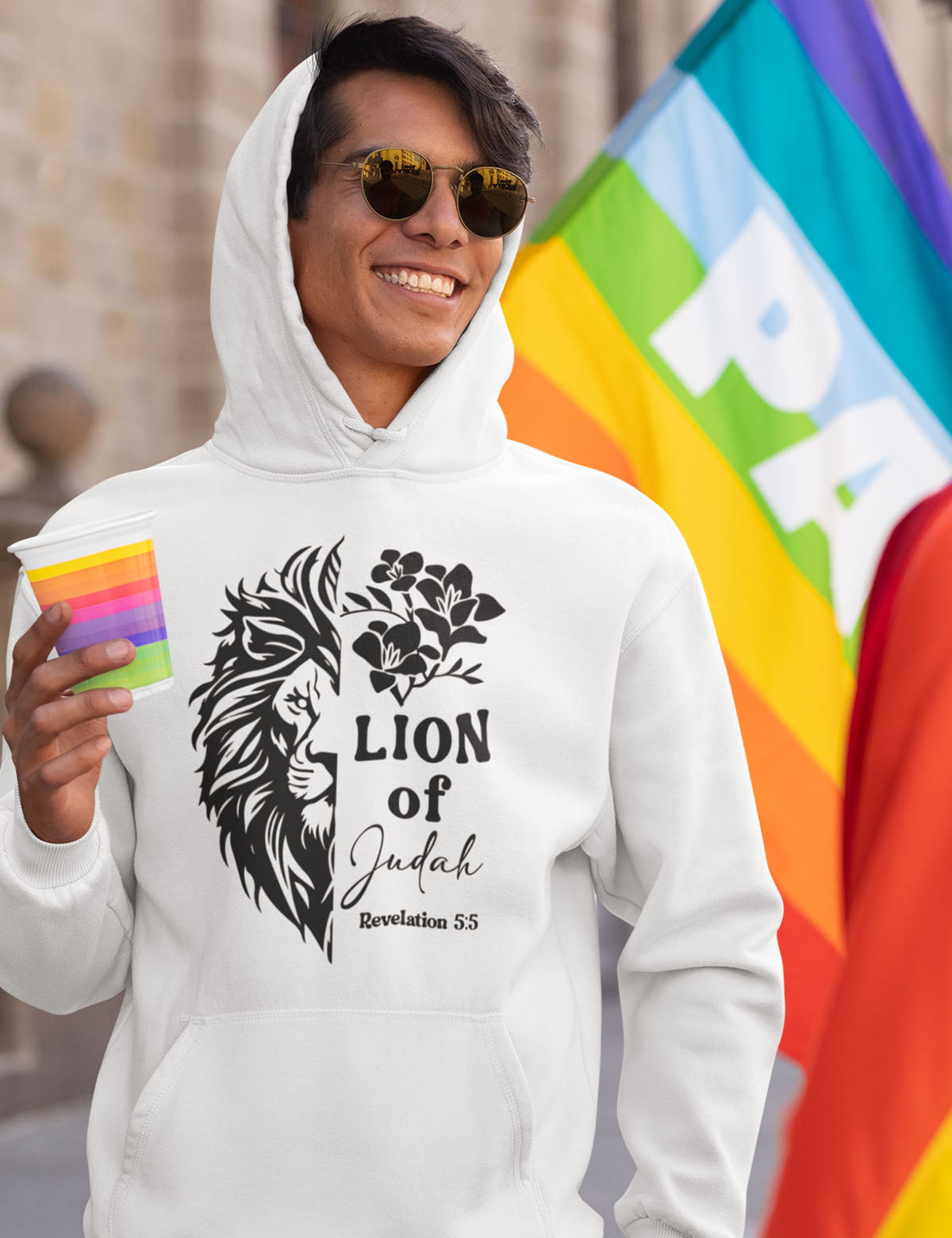 Lion of Judah Bible Verse Hoodie