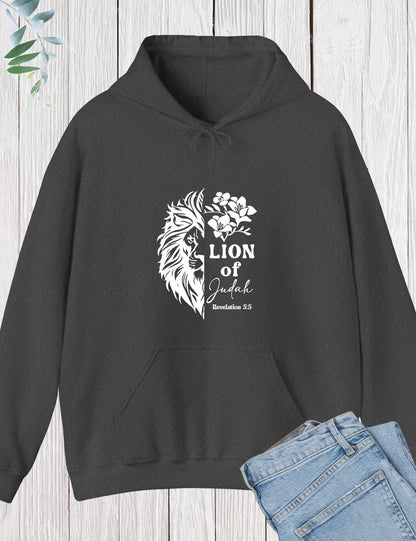 Lion of Judah Bible Verse Hoodie