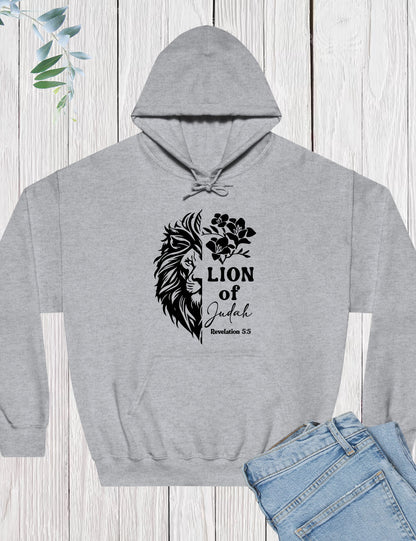 Lion of Judah Bible Verse Hoodie