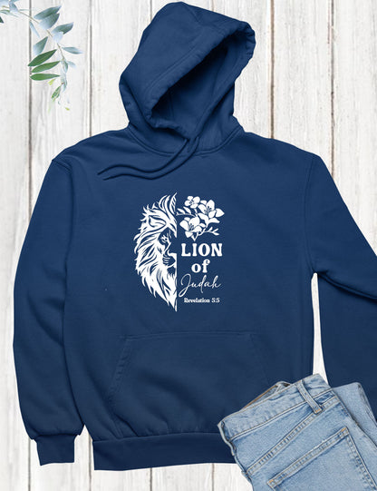 Lion of Judah Bible Verse Hoodie