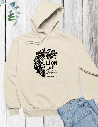 Lion of Judah Bible Verse Hoodie