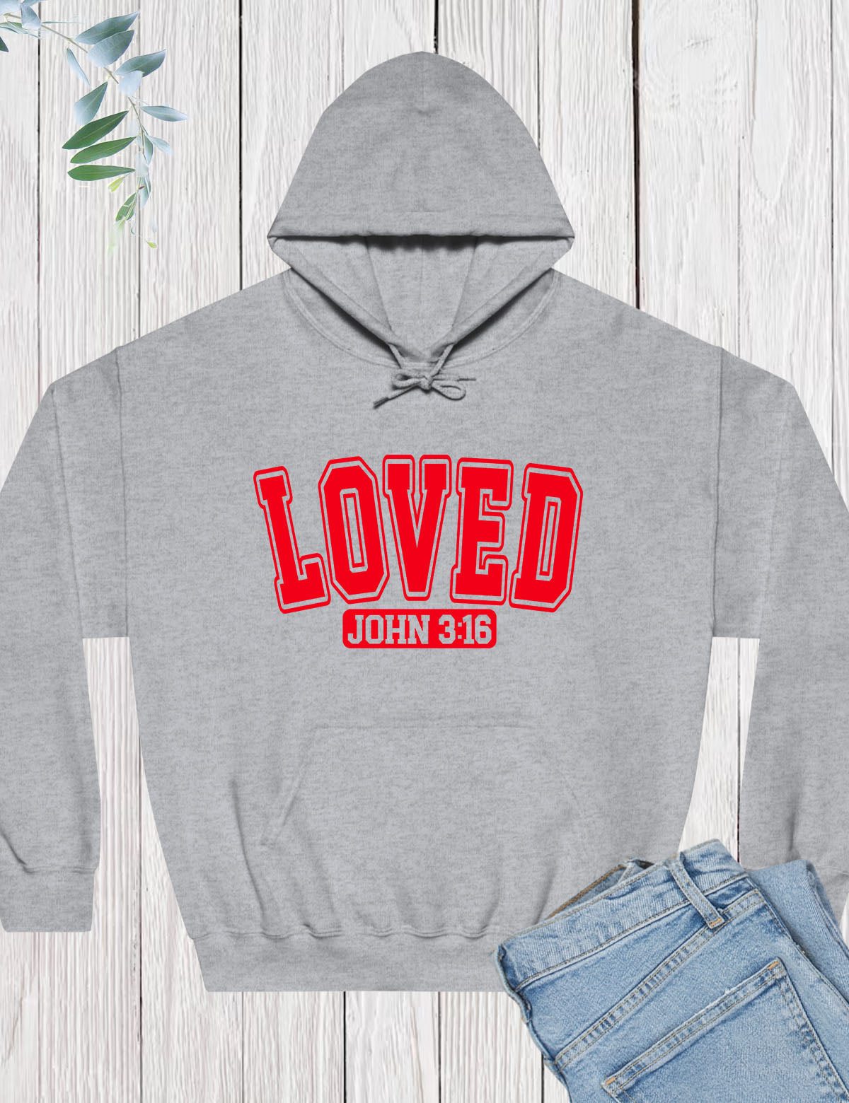 Loved John 3:16 Hoodie