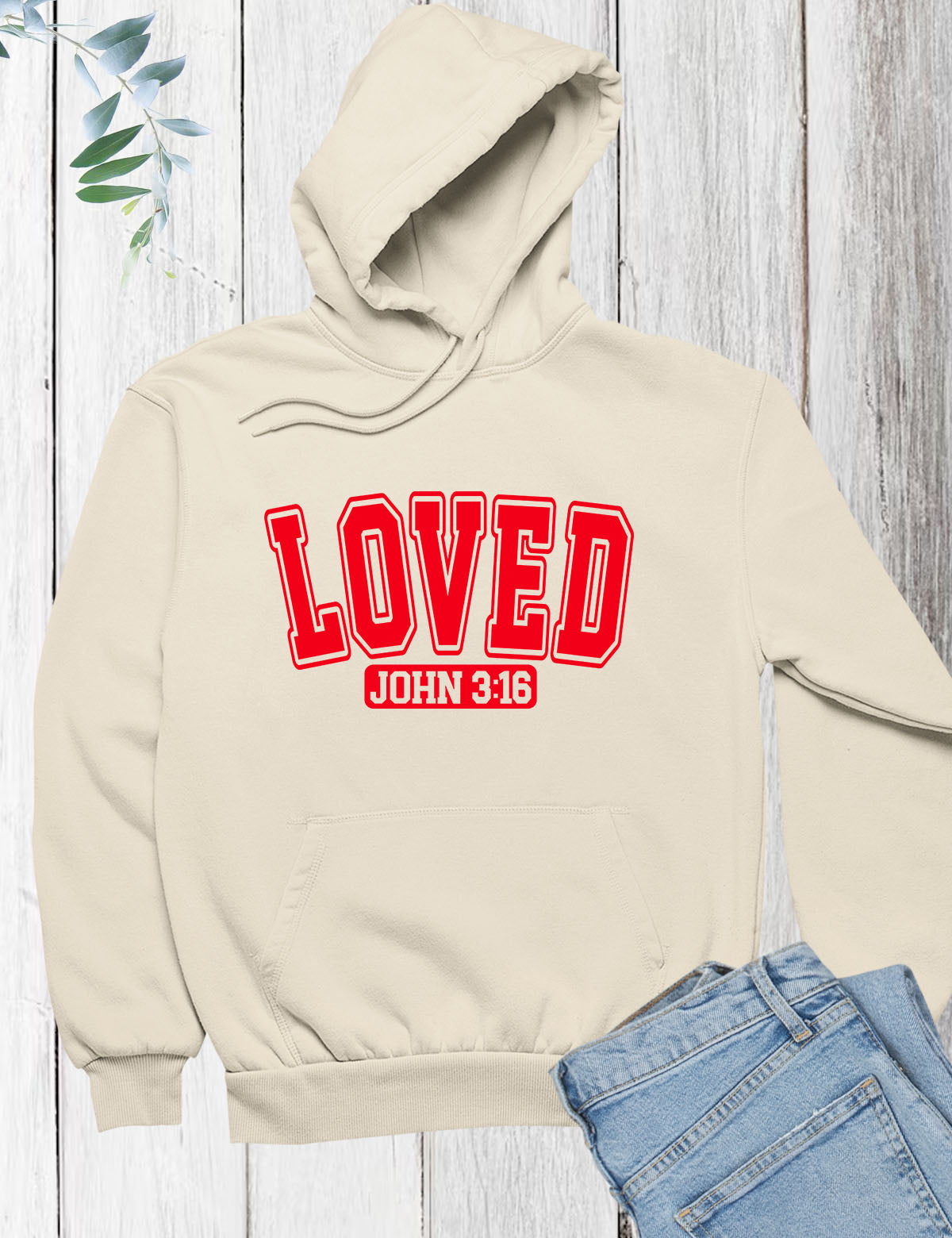 Loved John 3:16 Hoodie