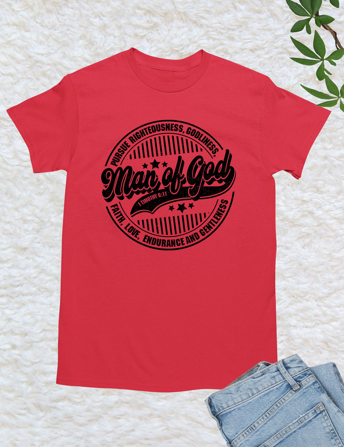 Man of God Religious Pastor Shirts