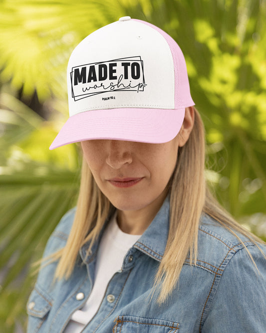 Made to Worship Trucker hat