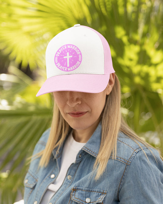 Prayer Warrior Trucker Cap Hat