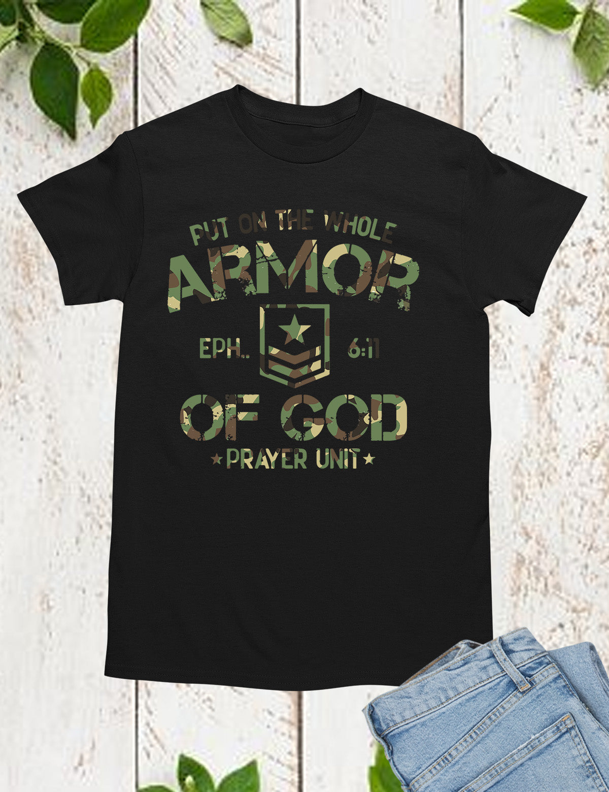 Put On The Whole Armour of God Prayer Unit Shirts