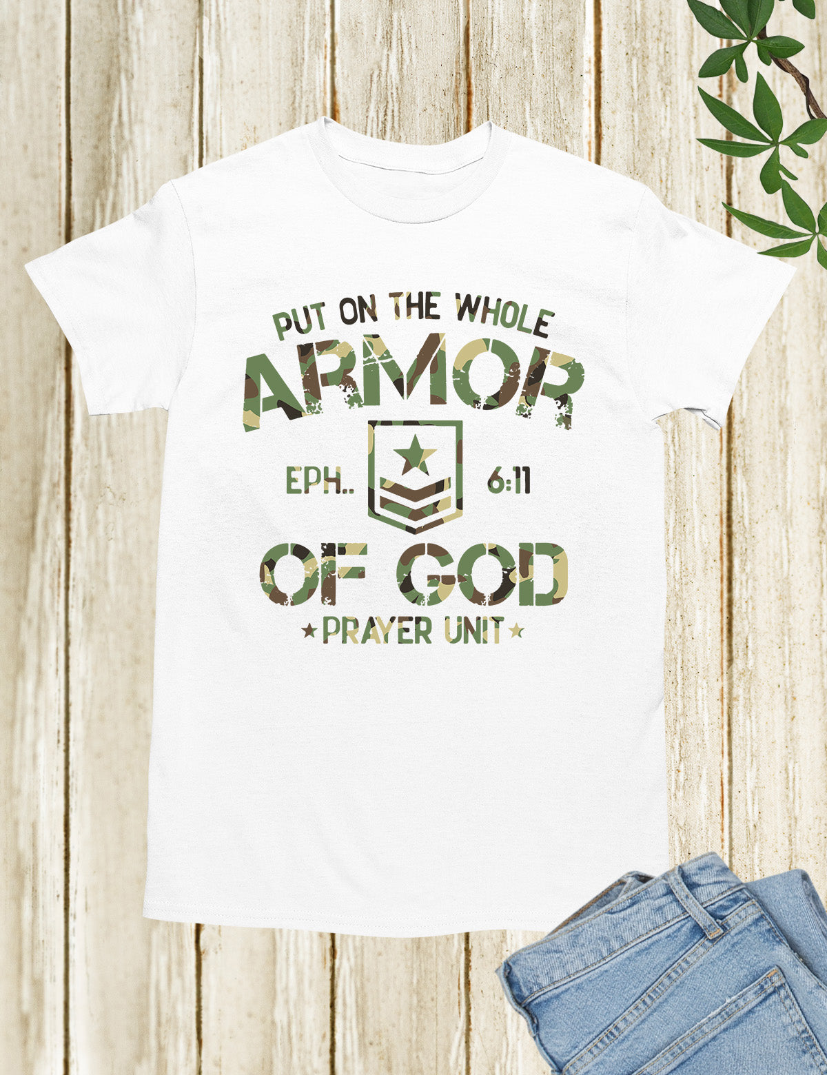 Put On The Whole Armour of God Prayer Unit Shirts