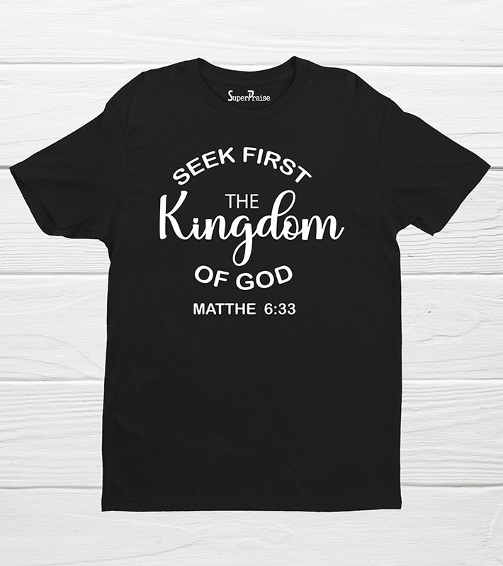 Believe T-Shirt (Black & Greige) – Kingdom & Will