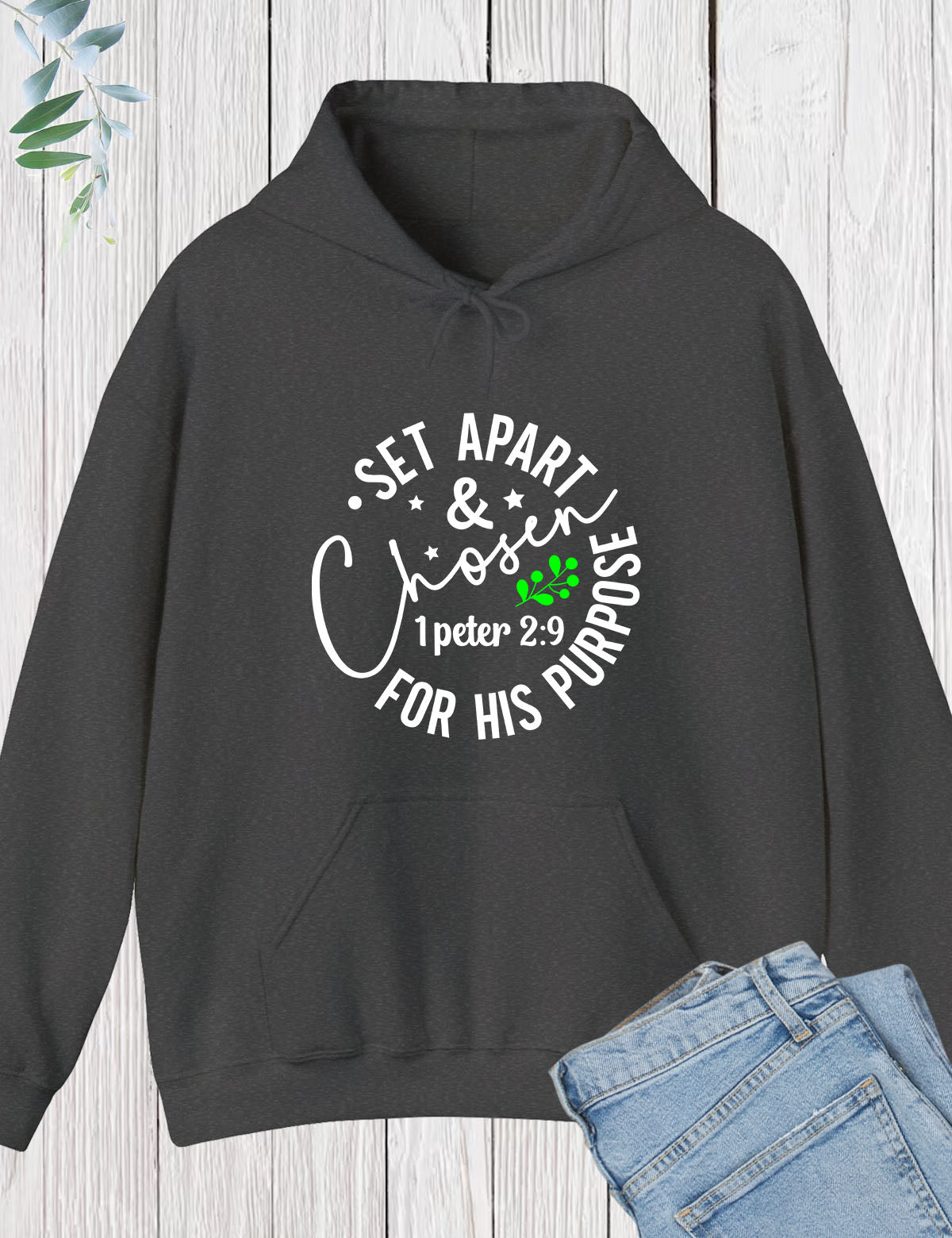 Set Apart & Choose of God Christian Hoodie