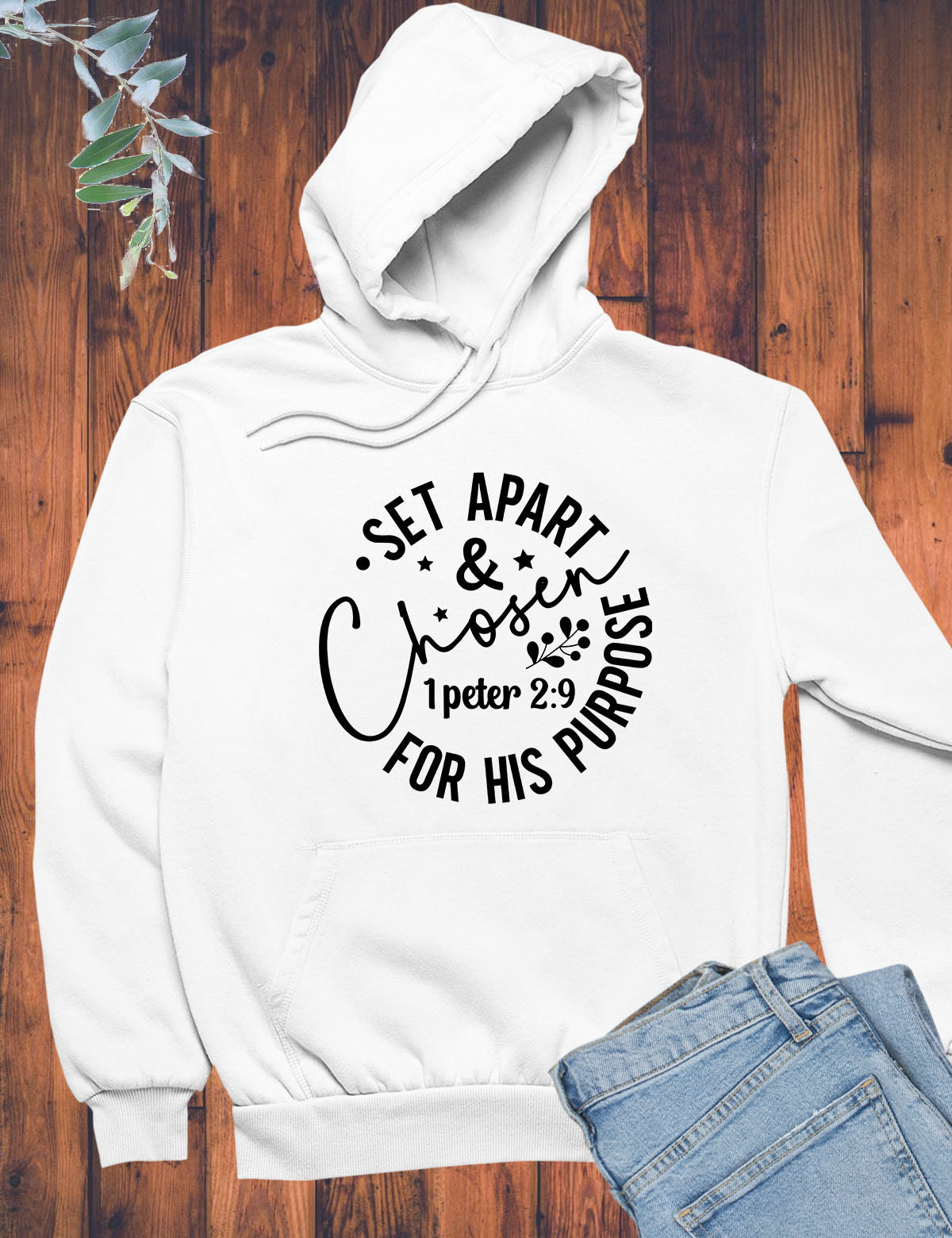 Set Apart & Choose of God Christian Hoodie