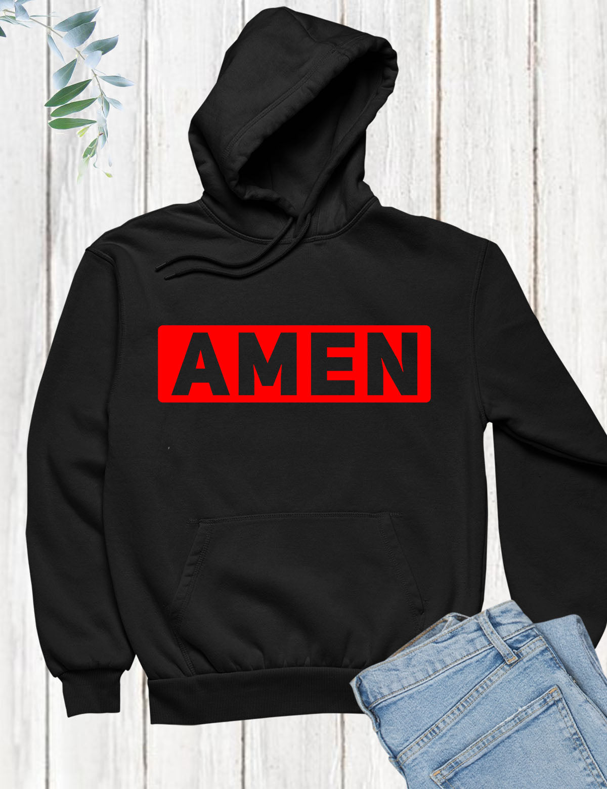 Amen Trendy Christian Hoodie