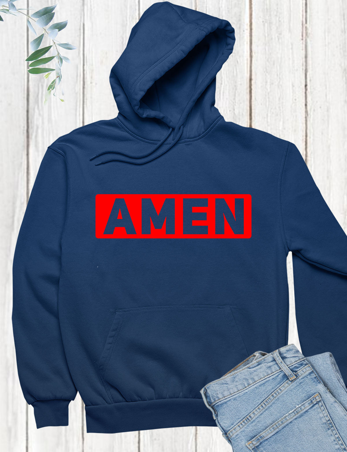 Amen Trendy Christian Hoodie