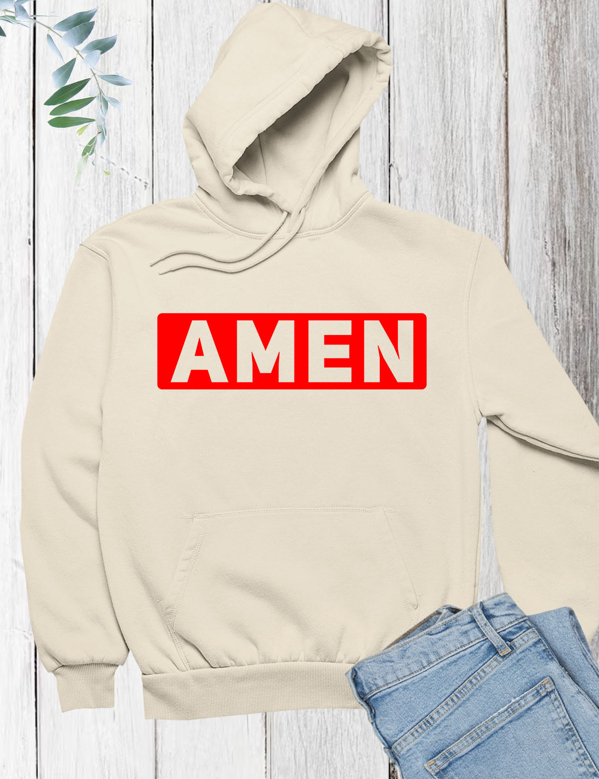 Amen Trendy Christian Hoodie