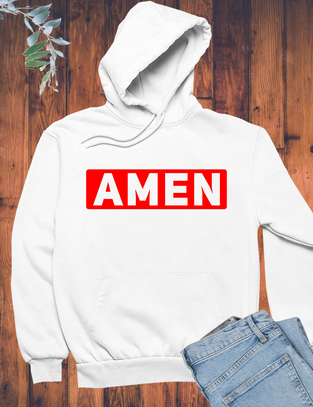 Amen Trendy Christian Hoodie