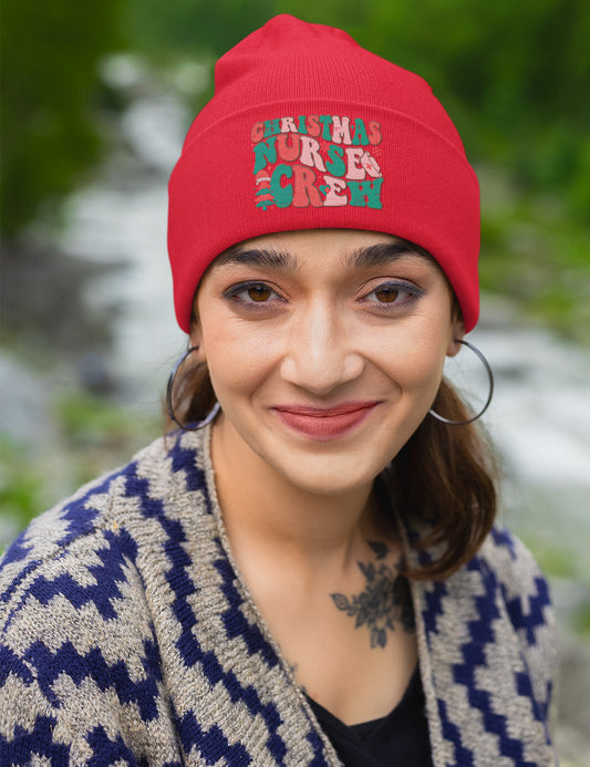 Christmas Nurse Beanie Hat Gift