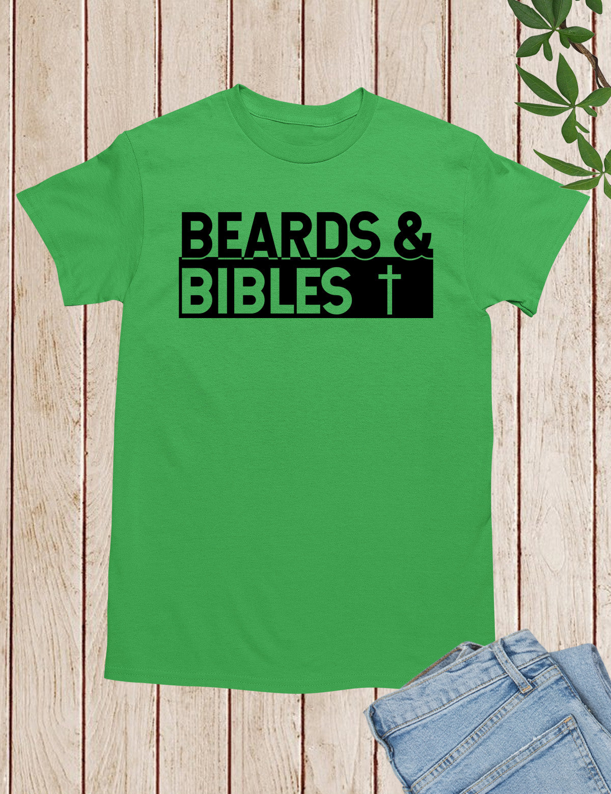 Beards and Bible Christian Dad Shirts