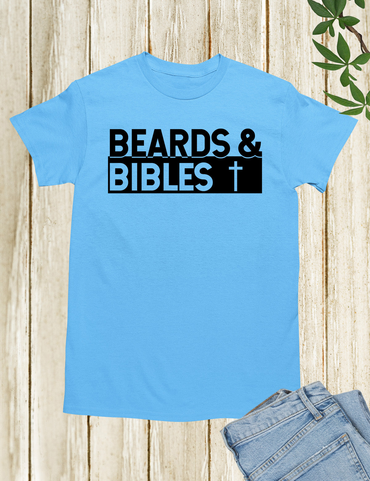 Beards and Bible Christian Dad Shirts