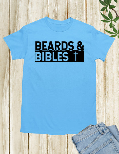 Beards and Bible Christian Dad Shirts