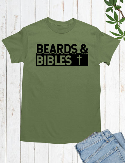 Beards and Bible Christian Dad Shirts