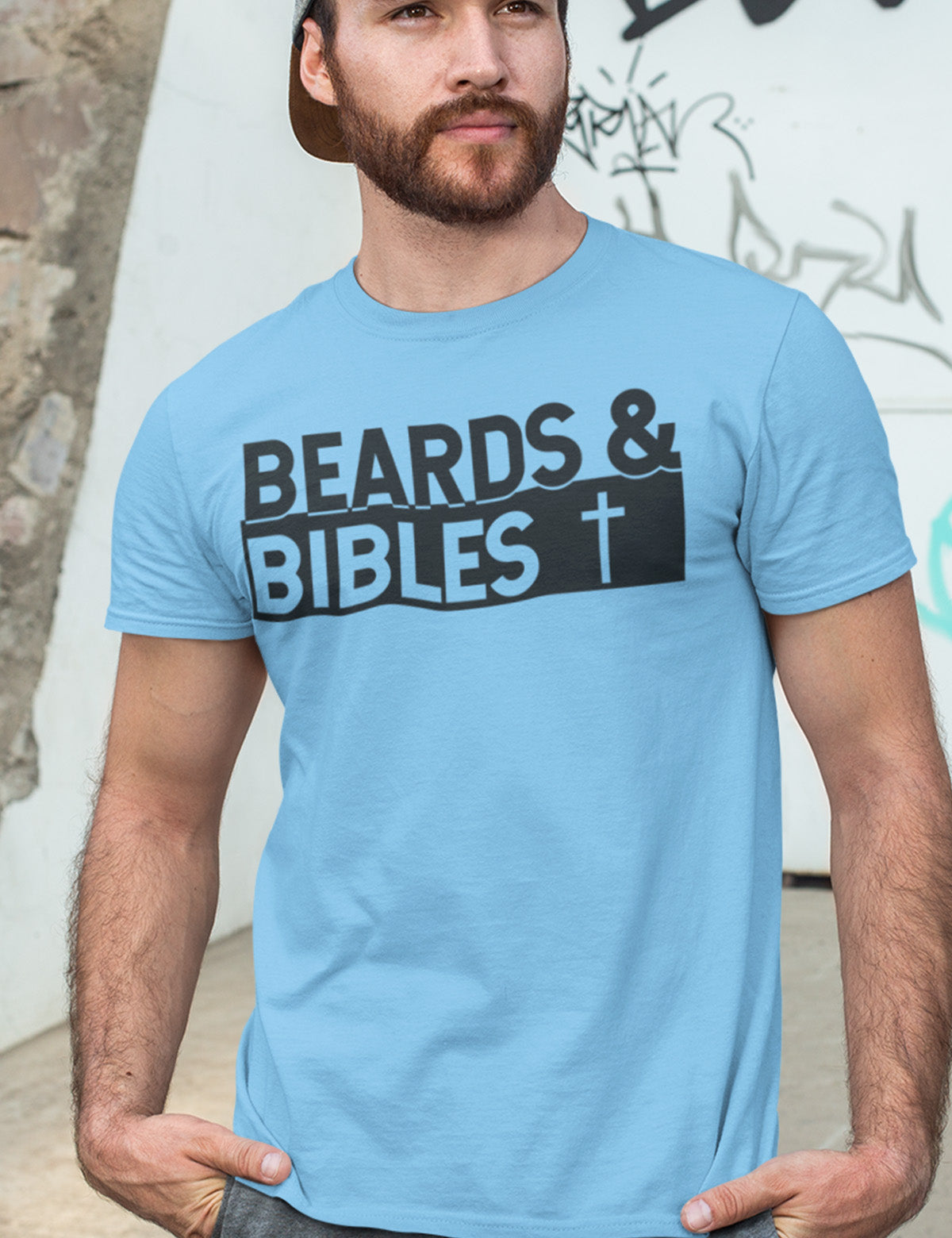 Beards and Bible Christian Dad Shirts