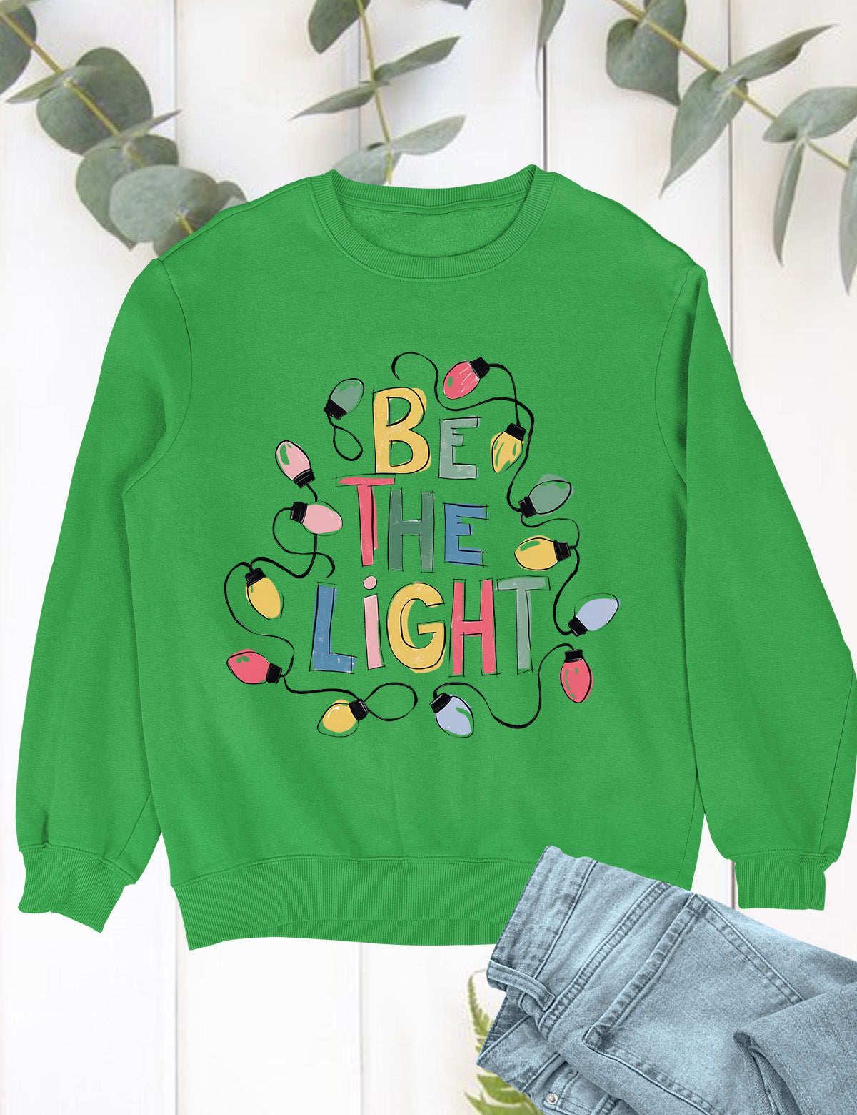 Be The Light Christmas Hoodie