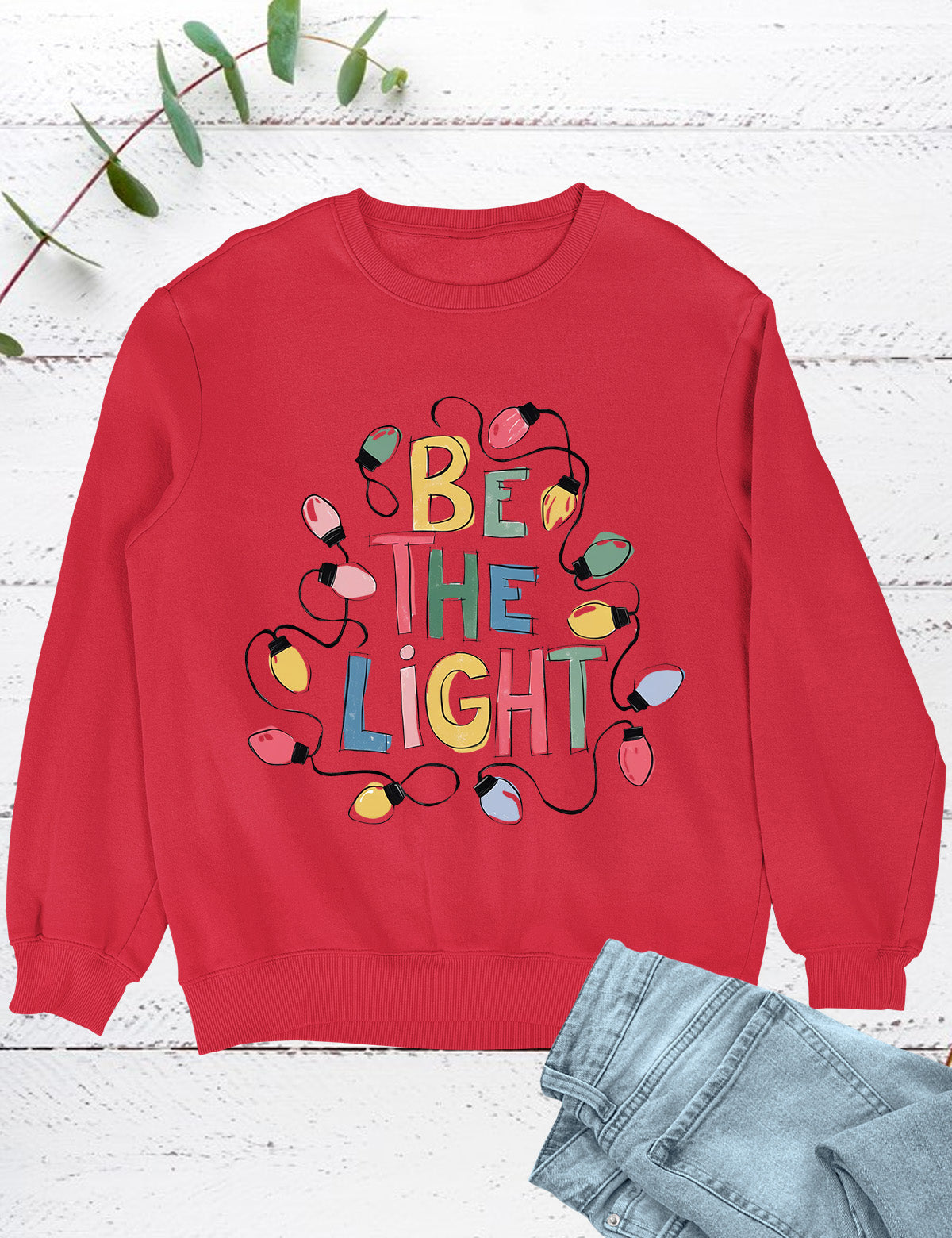 Be The Light Christmas Hoodie