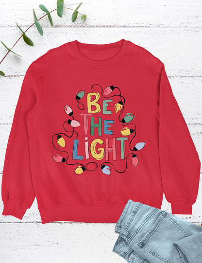 Be The Light Christmas Hoodie