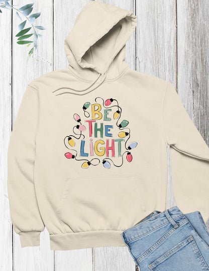 Be The Light Christmas Hoodie