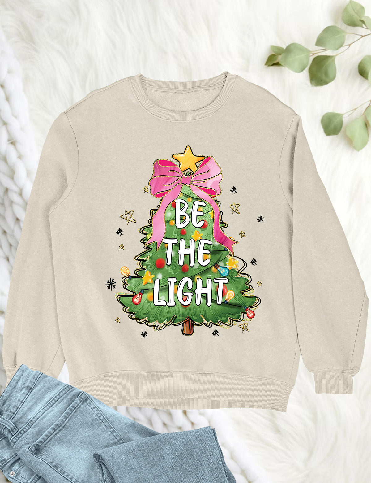 Be The Light Christmas Nativity Hoodie