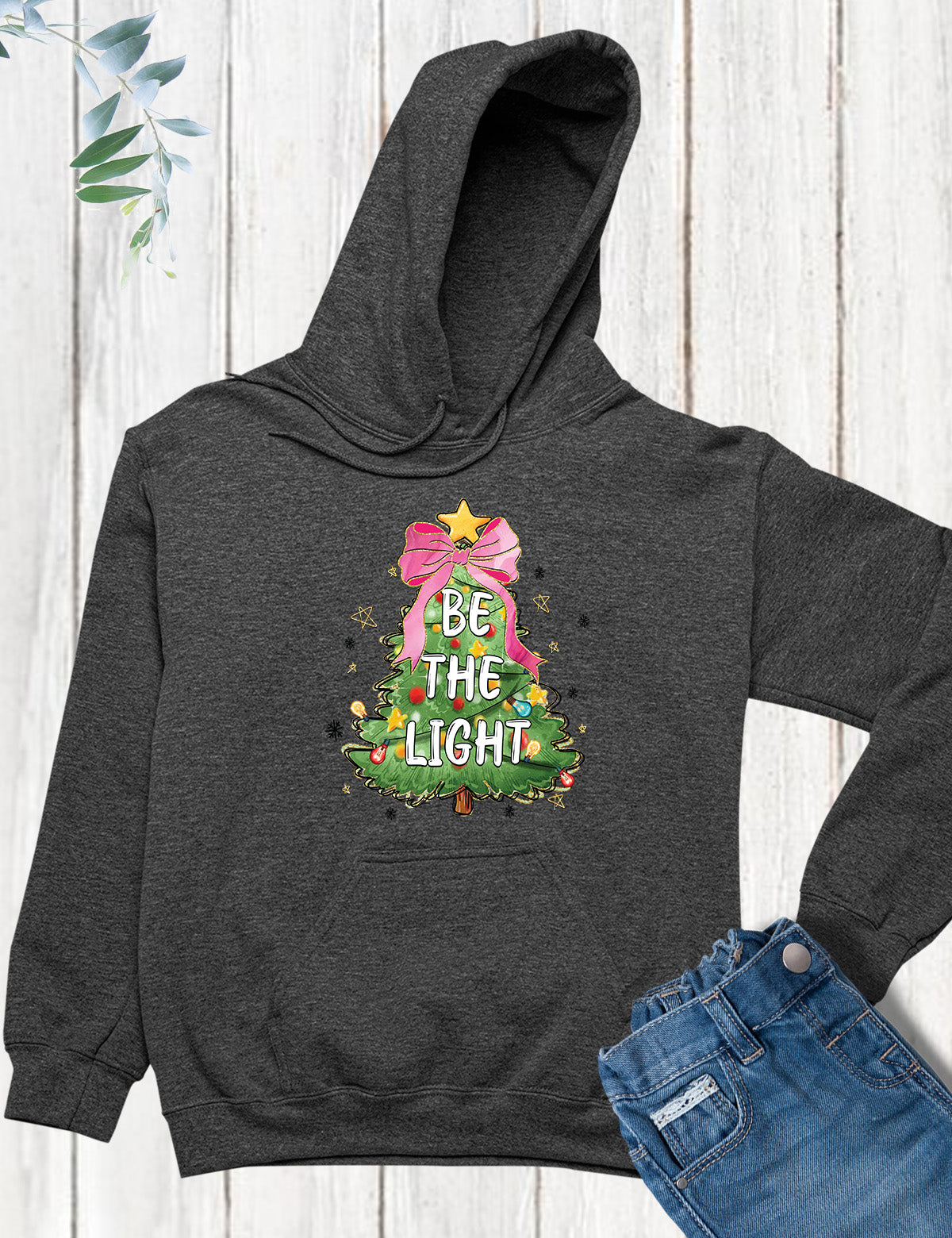 Be The Light Christmas Nativity Hoodie