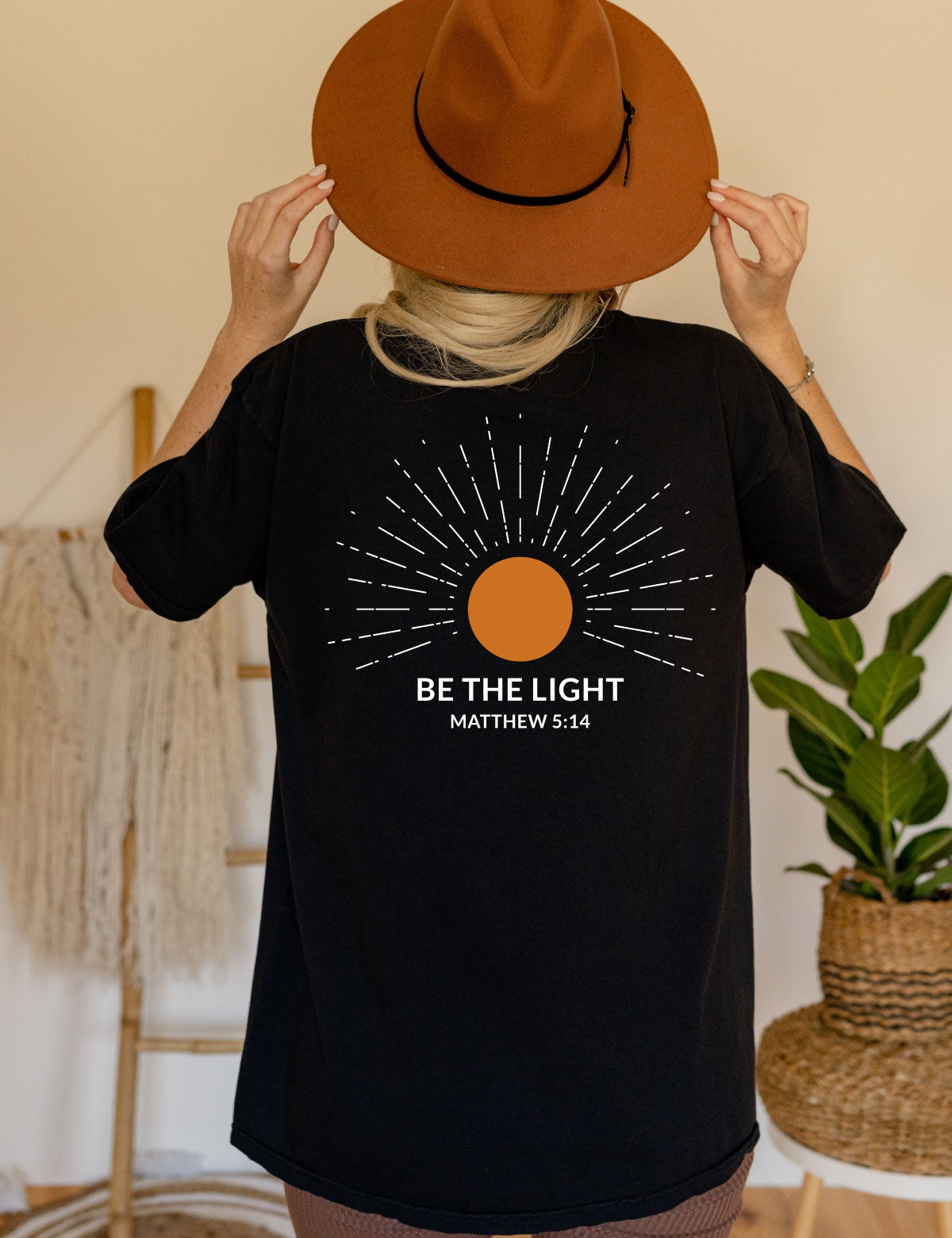 Be The Light Christian Tshirt