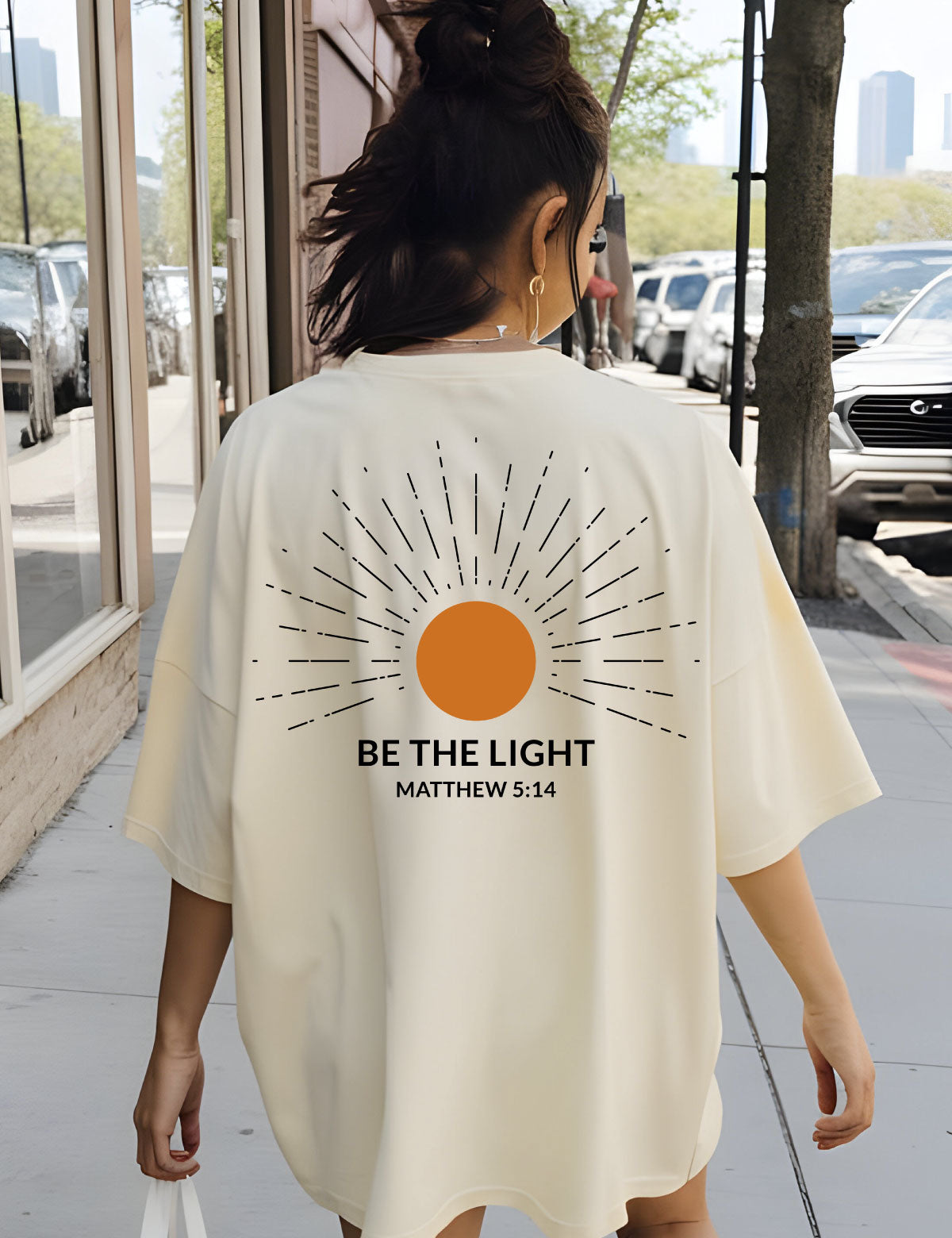 Be The Light Christian Tshirt