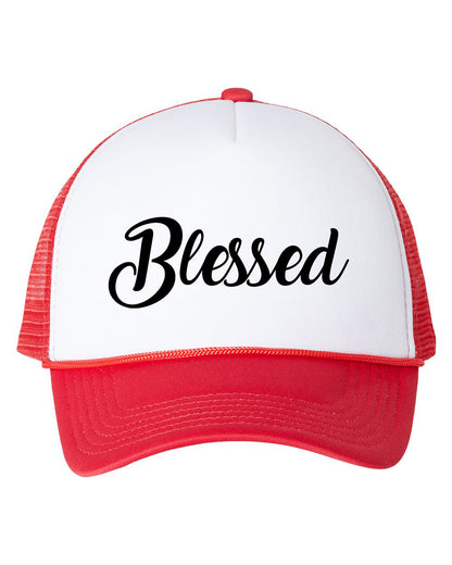 Blessed Christian Trucker Hat Cap