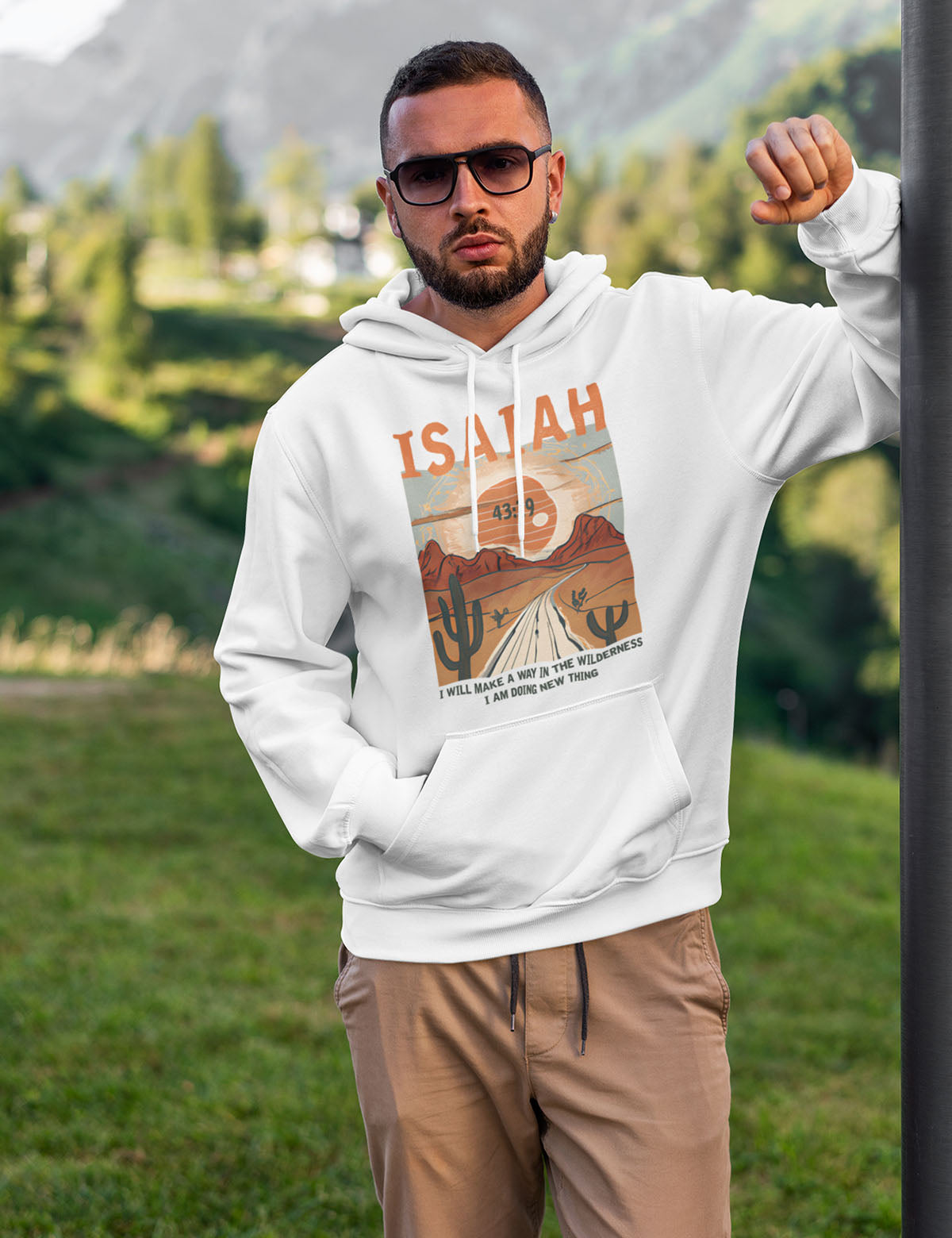 Isaiah Boho Christian Hoodie