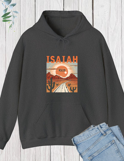 Isaiah Boho Christian Hoodie