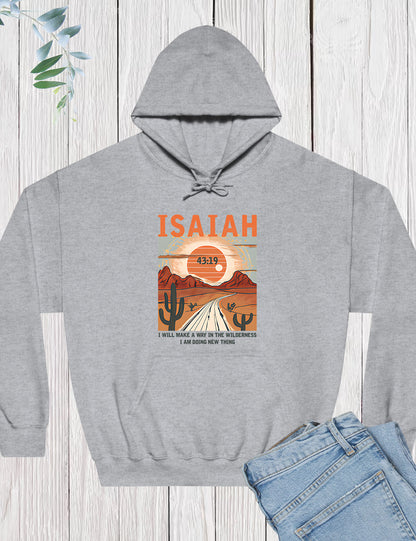 Isaiah Boho Christian Hoodie