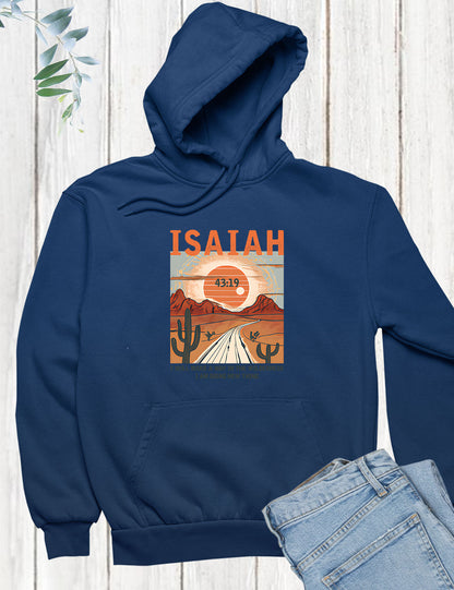 Isaiah Boho Christian Hoodie