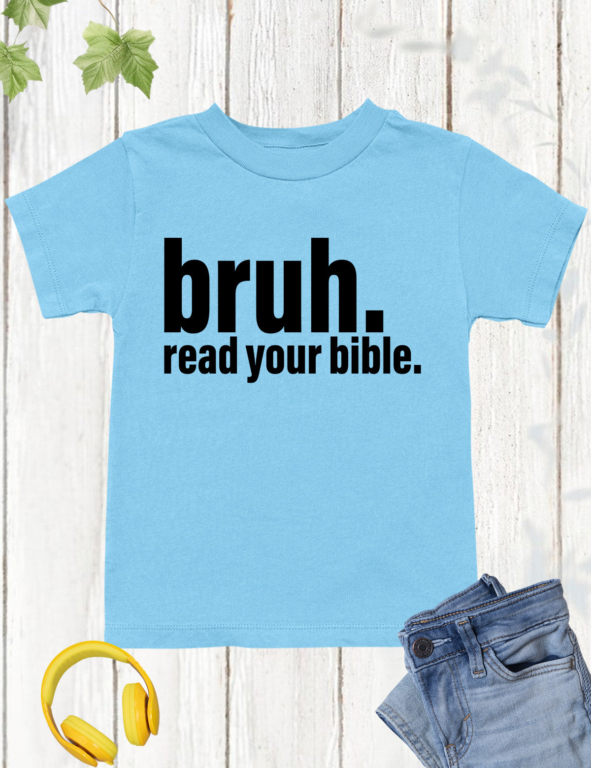 Bruh Read Your Bible Funny Kids T Shirt