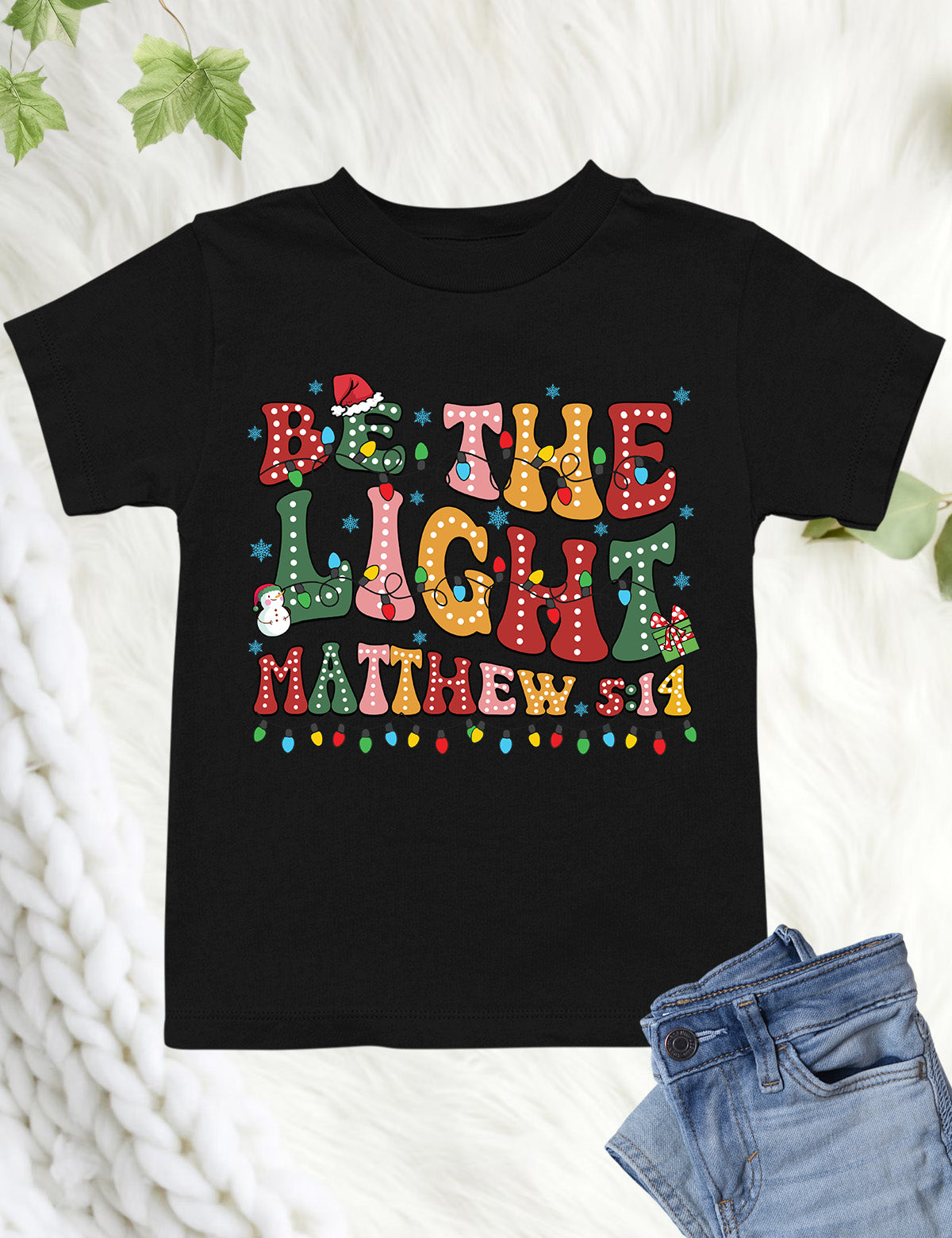 Be the Light Christian Christmas Youth Clothing