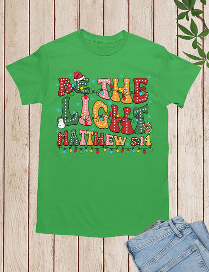 Be the Light Christian Christmas Clothing