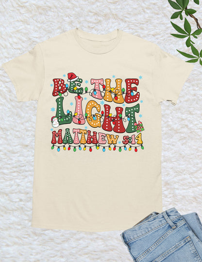 Be the Light Christian Christmas Clothing