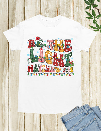 Be the Light Christian Christmas Clothing