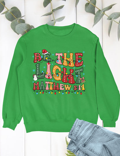 Be the Light Christian Christmas Clothing