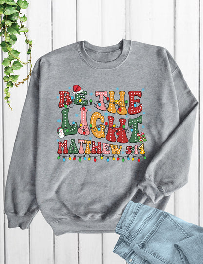 Be the Light Christian Christmas Clothing