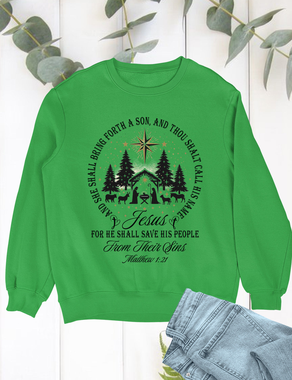 Bible verse Christmas Hoodie