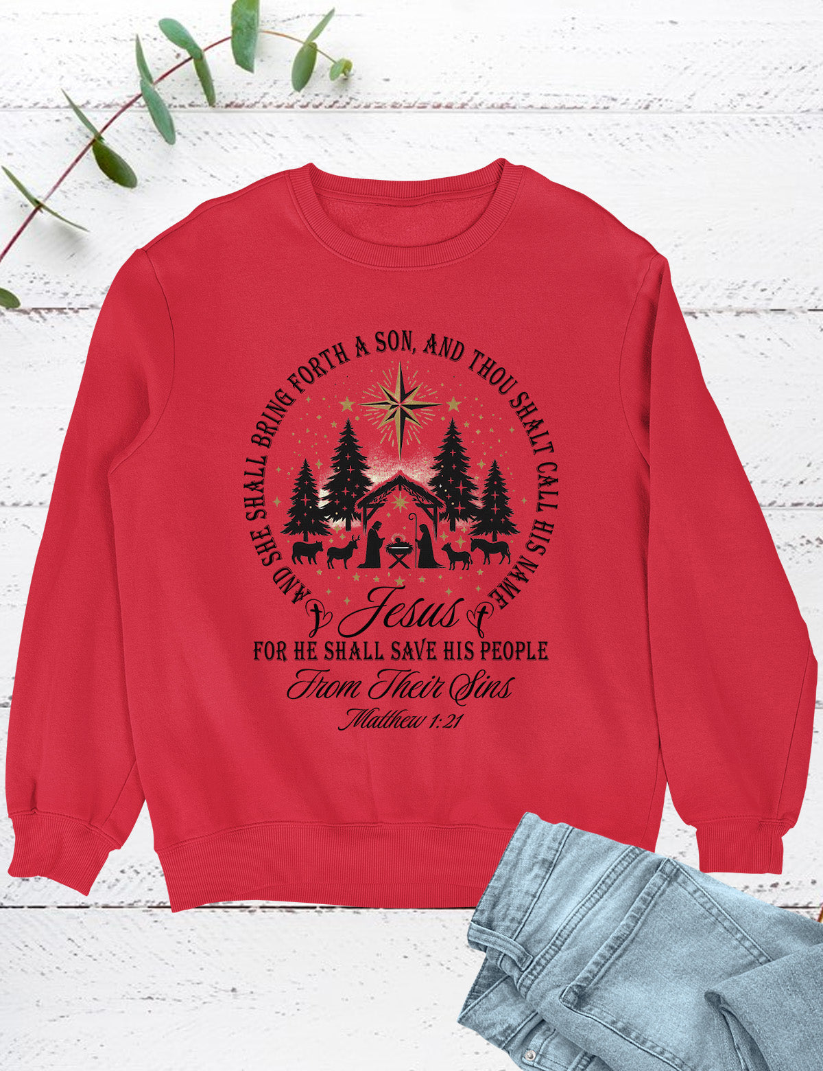 Bible verse Christmas Hoodie